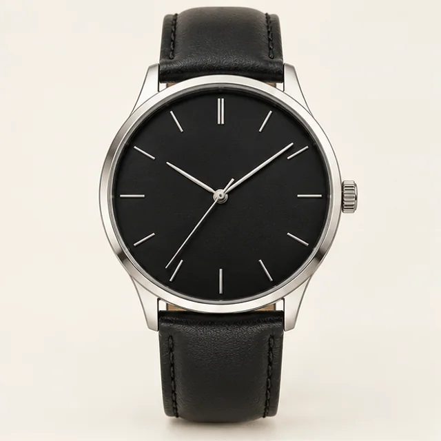 Nocturne Black-Dial Watch — product overview