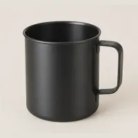 Harbor Black Aluminium Cup
