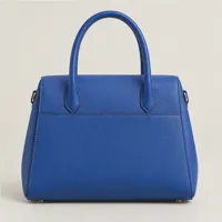 Tide Blue Structured Handbag