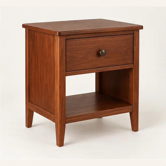 Cedarline Bedside Table — detail view