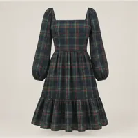 Solstice Tartan Dress