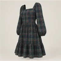 Solstice Tartan Dress