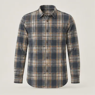 Trail Plaid Overshirt — view 1