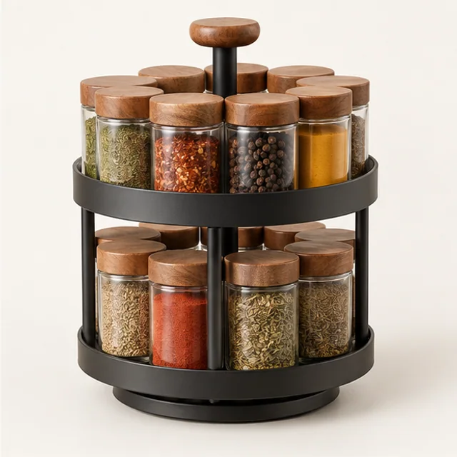 Harbor Spice Rack — detail view