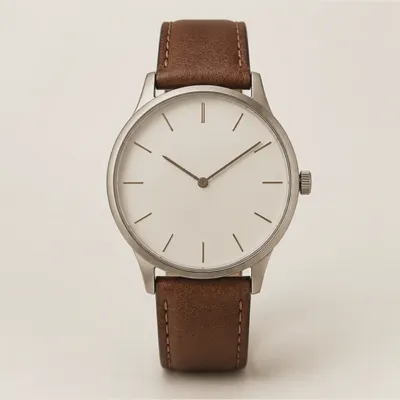 Heritage Brown Leather Watch — view 1