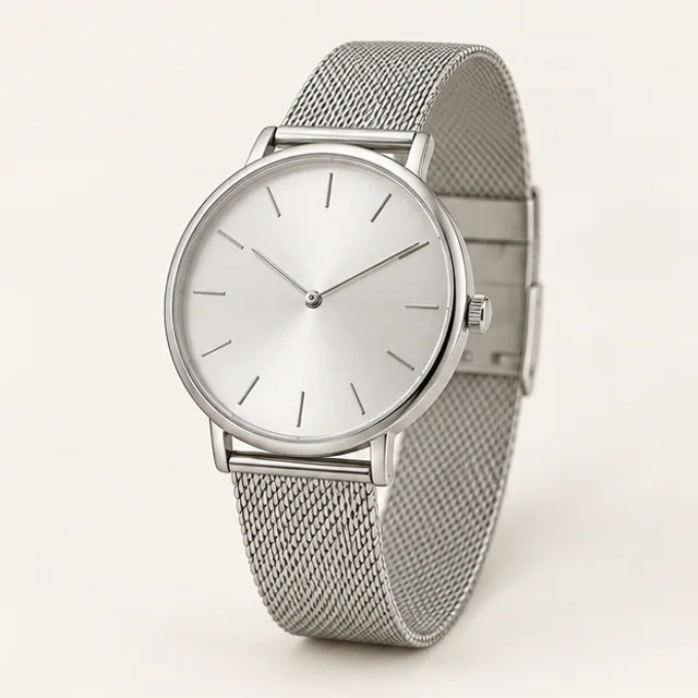 Willow Minimal Wrist Watch — detail view