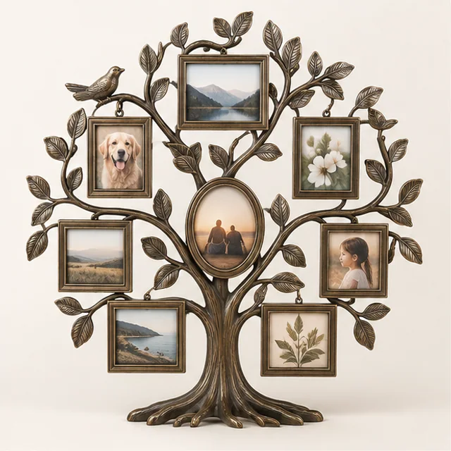 Harbor Family Tree Photo Frame — product overview
