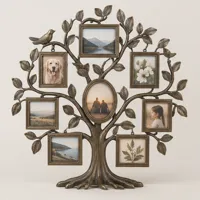 Harbor Family Tree Photo Frame