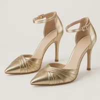 Gilded Evening Pumps