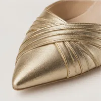 Gilded Evening Pumps