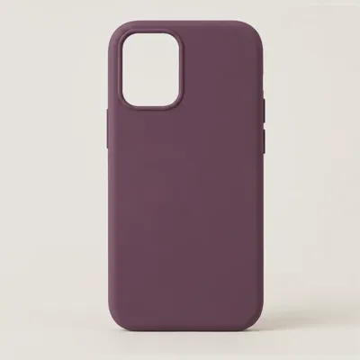 Plum Soft-Touch Phone Case — view 1